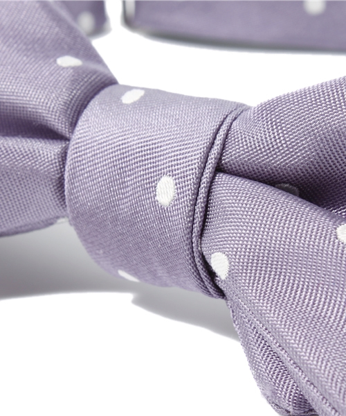 SHIPS(シップス)の「SD: ドット ボウタイ(蝶ネクタイ・メンズ・ネイビー/ラベンダー/シルバー/ワイン/ブルー・7)」の8枚目の写真