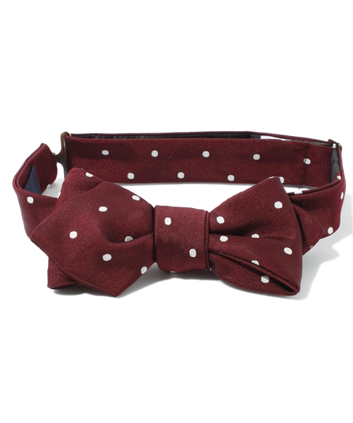 SHIPS(シップス)の「SD: ドット ボウタイ(蝶ネクタイ・メンズ・ネイビー/ラベンダー/シルバー/ワイン/ブルー・7)」の10枚目の写真