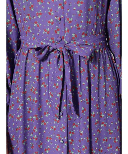 jouetie（ジュエティ）の「BIGカラーマキシワンピース（ワンピース・レディース・ブラック/パープル/ブルー/グリーン・MEDIUM）」の22枚目の写真