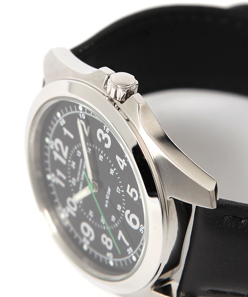green label relaxing(グリーンレーベルリラクシング)の「GLR MILITARY WATCH腕時計(アナログ腕時計・メンズ・ブラック/ネイビー・フリー)」の5枚目の写真