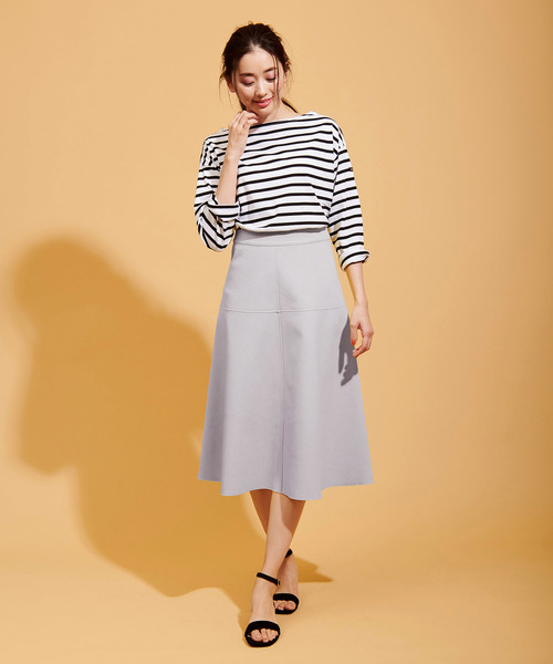 The Virgnia（ザ ヴァージニア）の「ボンディリバーシブルスカート（スカート・レディース・ピンク/グリーン/サックスブルー・36/38）」の9枚目の写真