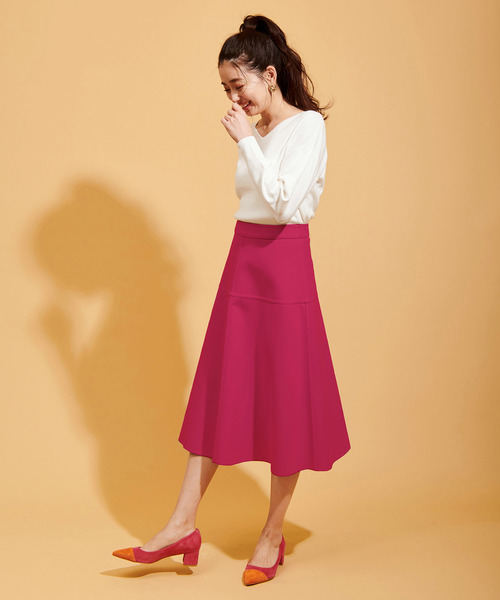 The Virgnia（ザ ヴァージニア）の「ボンディリバーシブルスカート（スカート・レディース・ピンク/グリーン/サックスブルー・36/38）」の14枚目の写真