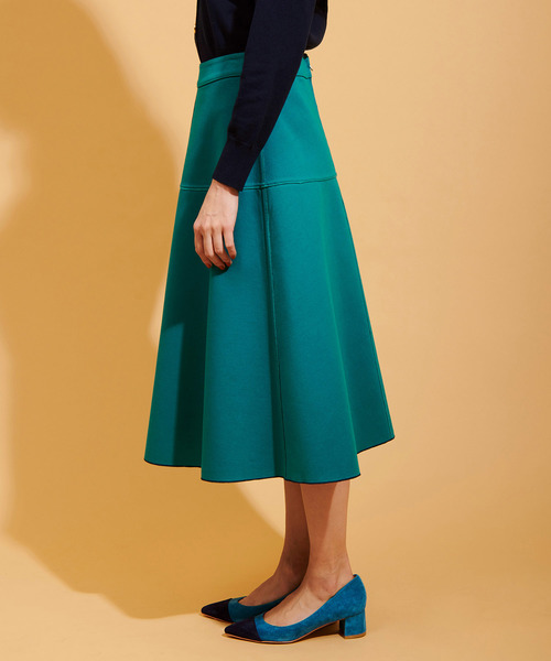 The Virgnia（ザ ヴァージニア）の「ボンディリバーシブルスカート（スカート・レディース・ピンク/グリーン/サックスブルー・36/38）」の17枚目の写真