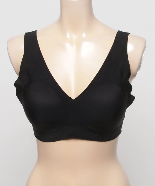 Sloggi（スロギー）の「スロギー ゼロ フィール ソフトブラ sloggi ZERO Feel 2.0 Top JX（ブラジャー・レディース・ブラック/オレンジ/ブルー/ブラウン/ベージュ/グレー/オレンジ系その他・L/M/S/LL）」の12枚目の写真