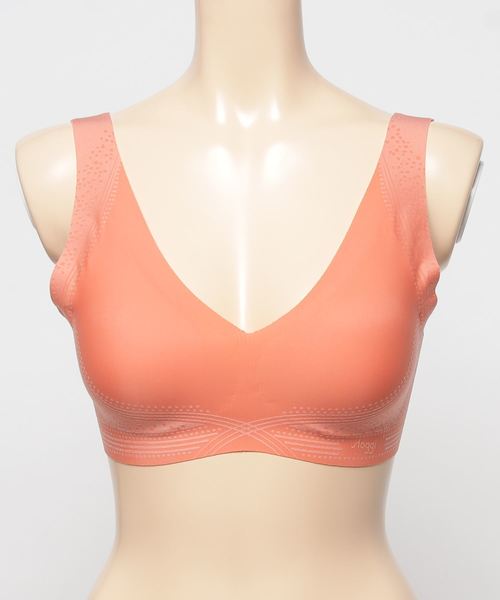 Sloggi（スロギー）の「スロギー ゼロ フィール ソフトブラ sloggi ZERO Feel 2.0 Top JX（ブラジャー・レディース・ブラック/オレンジ/ブルー/ブラウン/ベージュ/グレー/オレンジ系その他・L/M/S/LL）」の13枚目の写真