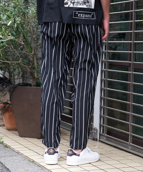 Luv maison（ラブメゾン）の「ストライプイージーパンツ（その他パンツ・メンズ・ブラック・M/L）」の7枚目の写真