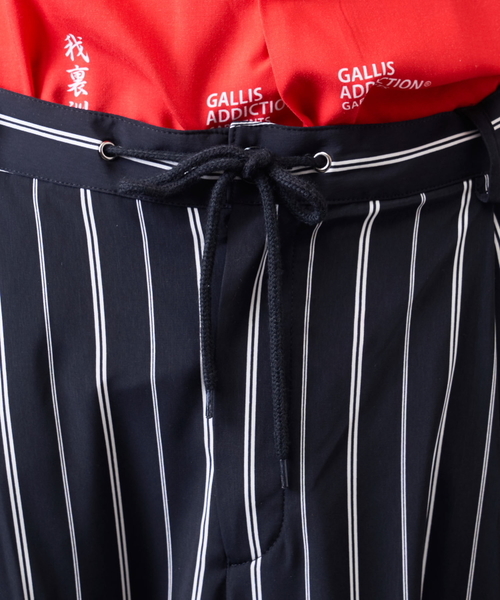 Luv maison（ラブメゾン）の「ストライプイージーパンツ（その他パンツ・メンズ・ブラック・M/L）」の6枚目の写真