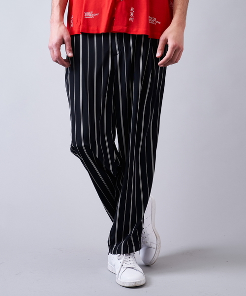 Luv maison（ラブメゾン）の「ストライプイージーパンツ（その他パンツ・メンズ・ブラック・M/L）」の12枚目の写真