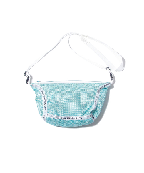 F/CE. （エフシーイー）の「F/CE. MESH SHOULDER / エフシーイー メッシュ ショルダーバッグ（ショルダーバッグ・メンズ・グレー/レッド/サックスブルー/ピンク/グリーン・FREE）」の4枚目の写真