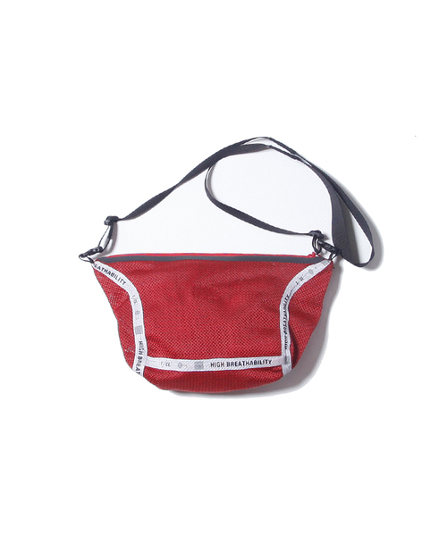 F/CE. （エフシーイー）の「F/CE. MESH SHOULDER / エフシーイー メッシュ ショルダーバッグ（ショルダーバッグ・メンズ・グレー/レッド/サックスブルー/ピンク/グリーン・FREE）」の14枚目の写真