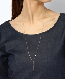 agete | K10ネックレス（10141116009）(ネックレス)