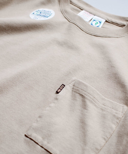 DISCUS(ディスカス)の「【DISCUS ATHLETIC×Denime】ディスカスコラボ 10oz ヘビーオンスポケットTシャツ(Tシャツ/カットソー・メンズ・ホワイト/オリーブ/ベージュ/ブラック・LARGE/X-LARGE/MEDIUM)」の6枚目の写真