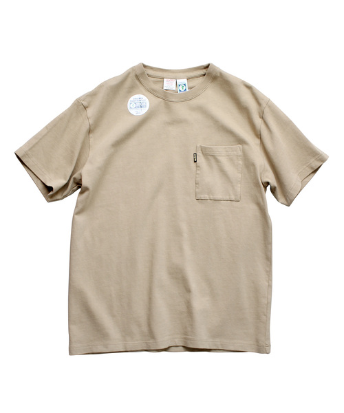 DISCUS(ディスカス)の「【DISCUS ATHLETIC×Denime】ディスカスコラボ 10oz ヘビーオンスポケットTシャツ(Tシャツ/カットソー・メンズ・ホワイト/オリーブ/ベージュ/ブラック・LARGE/X-LARGE/MEDIUM)」の9枚目の写真