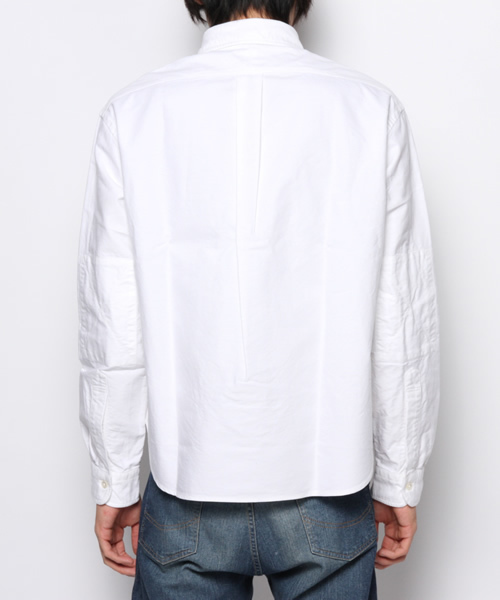 BEAMS(ビームス)の「Sanca / オックス ビッグ ボタンダウン(シャツ/ブラウス・メンズ・ホワイト・2/3)」の6枚目の写真