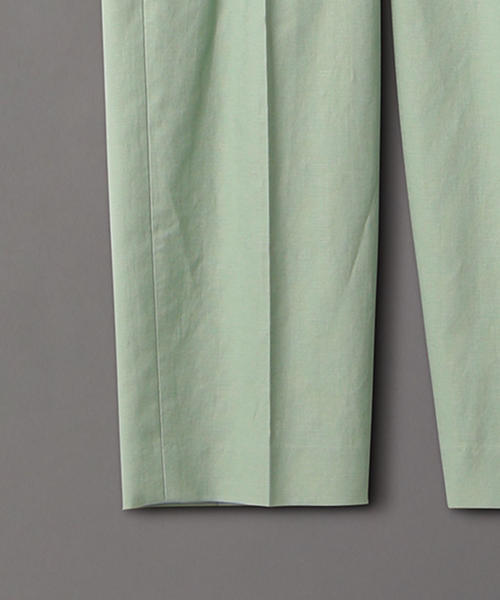 6(ロク)の「<6(ROKU)>TUCK PANTS/パンツ(その他パンツ・レディース・ライム/レッド・34/36/38)」の7枚目の写真