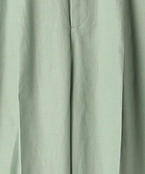 6(ロク)の「<6(ROKU)>TUCK PANTS/パンツ(その他パンツ・レディース・ライム/レッド・34/36/38)」の8枚目の写真