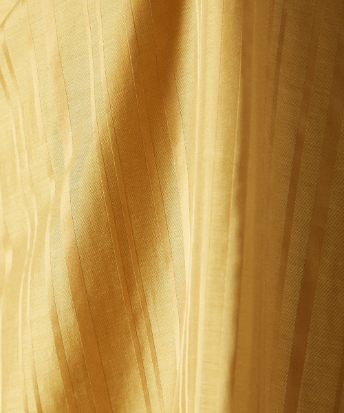 qualite(カリテ)の「シアーストライプワイドパンツ(その他パンツ・レディース・アイボリー/オレンジ系その他・38/36)」の5枚目の写真