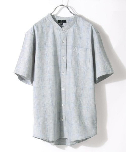 ZIP FIVE(ジップファイブ)の「【ZIP FIVE】ブロードバンドカラー半袖シャツ(シャツ/ブラウス・メンズ・ブラック/ベージュ/ホワイト×ネイビー/ブルー系その他/グレー系その他/ダークネイビー/ブルー系その他4/オリーブ/ベージュ系その他/ブラック×レッド/ホワイト系その他/ブルー系その他2/オフホワイト/ベージュ系その他2/ブルー系その他5/ブルー系その他3/チャコール/グレイッシュブルー/ベージュ系その他3/ダークグリーン/アイボリー/ブラウン/モカ/バーガンディー・XX-LARGE/LARGE/X-LARGE/X-SMALL/SMALL/MEDIUM)」の7枚目の写真