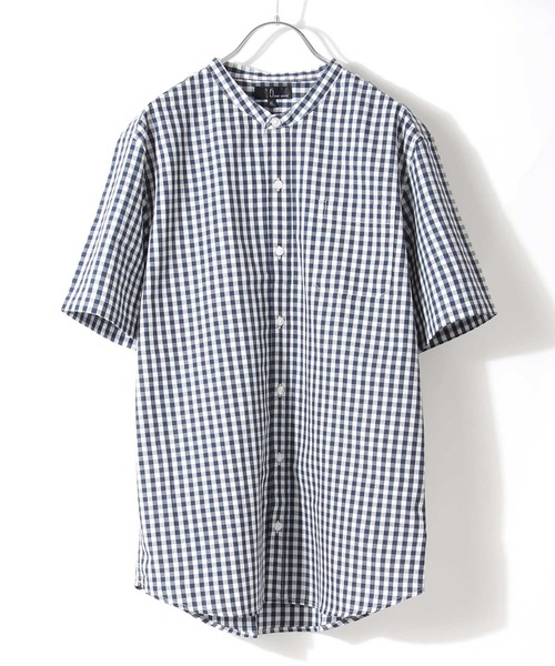 ZIP FIVE(ジップファイブ)の「【ZIP FIVE】ブロードバンドカラー半袖シャツ(シャツ/ブラウス・メンズ・ブラック/ベージュ/ホワイト×ネイビー/ブルー系その他/グレー系その他/ダークネイビー/ブルー系その他4/オリーブ/ベージュ系その他/ブラック×レッド/ホワイト系その他/ブルー系その他2/オフホワイト/ベージュ系その他2/ブルー系その他5/ブルー系その他3/チャコール/グレイッシュブルー/ベージュ系その他3/ダークグリーン/アイボリー/ブラウン/モカ/バーガンディー・XX-LARGE/LARGE/X-LARGE/X-SMALL/SMALL/MEDIUM)」の1枚目の写真