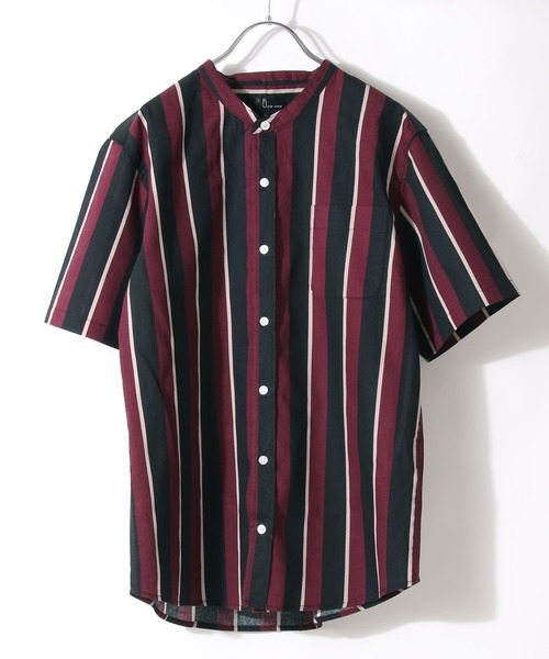 ZIP FIVE(ジップファイブ)の「【ZIP FIVE】ブロードバンドカラー半袖シャツ(シャツ/ブラウス・メンズ・ブラック/ベージュ/ホワイト×ネイビー/ブルー系その他/グレー系その他/ダークネイビー/ブルー系その他4/オリーブ/ベージュ系その他/ブラック×レッド/ホワイト系その他/ブルー系その他2/オフホワイト/ベージュ系その他2/ブルー系その他5/ブルー系その他3/チャコール/グレイッシュブルー/ベージュ系その他3/ダークグリーン/アイボリー/ブラウン/モカ/バーガンディー・XX-LARGE/LARGE/X-LARGE/X-SMALL/SMALL/MEDIUM)」の6枚目の写真