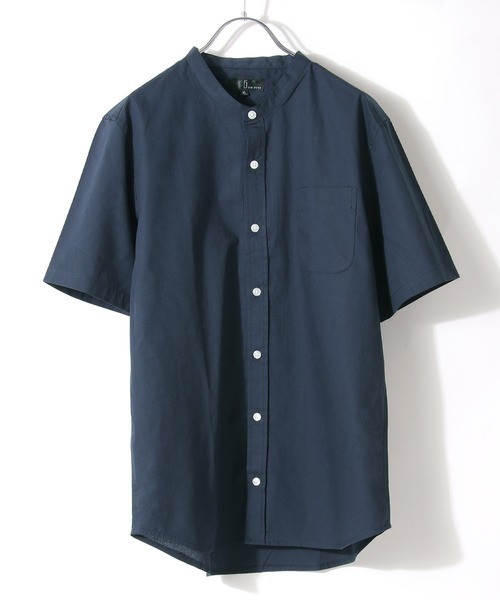 ZIP FIVE(ジップファイブ)の「【ZIP FIVE】ブロードバンドカラー半袖シャツ(シャツ/ブラウス・メンズ・ブラック/ベージュ/ホワイト×ネイビー/ブルー系その他/グレー系その他/ダークネイビー/ブルー系その他4/オリーブ/ベージュ系その他/ブラック×レッド/ホワイト系その他/ブルー系その他2/オフホワイト/ベージュ系その他2/ブルー系その他5/ブルー系その他3/チャコール/グレイッシュブルー/ベージュ系その他3/ダークグリーン/アイボリー/ブラウン/モカ/バーガンディー・XX-LARGE/LARGE/X-LARGE/X-SMALL/SMALL/MEDIUM)」の19枚目の写真