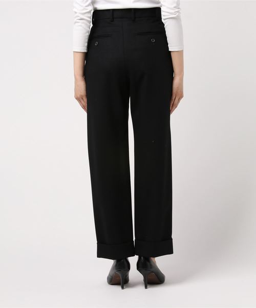 soe（ソーイ）の「【soe】High Waist Taperd PT（その他パンツ・レディース・ブラック・0/1）」の2枚目の写真