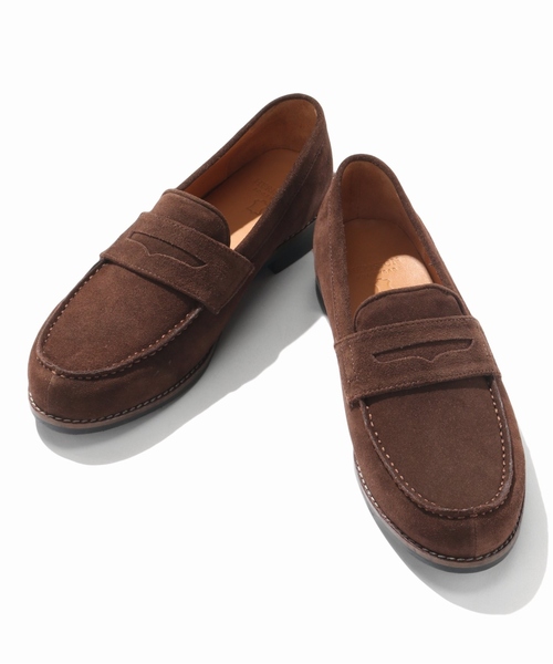 HERISSON（エリソン）の「HERISSON / エリソン SUEDE LOAFER（ローファー・メンズ・ブラック/ブラウン・25cm/26cm/27cm/28cm）」の12枚目の写真