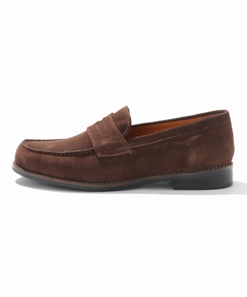 HERISSON（エリソン）の「HERISSON / エリソン SUEDE LOAFER（ローファー・メンズ・ブラック/ブラウン・25cm/26cm/27cm/28cm）」の14枚目の写真