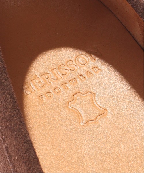 HERISSON（エリソン）の「HERISSON / エリソン SUEDE LOAFER（ローファー・メンズ・ブラック/ブラウン・25cm/26cm/27cm/28cm）」の8枚目の写真