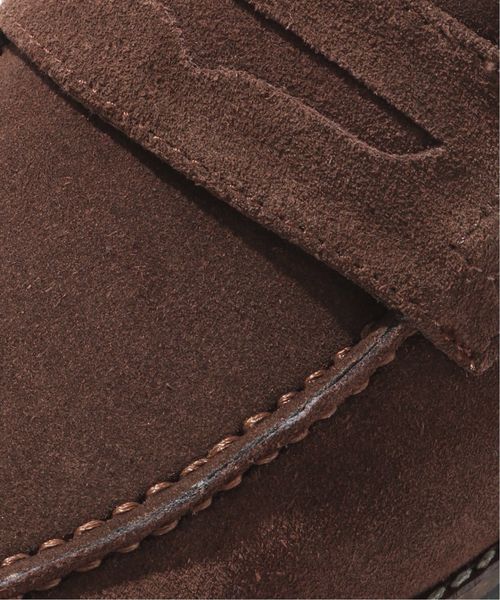 HERISSON（エリソン）の「HERISSON / エリソン SUEDE LOAFER（ローファー・メンズ・ブラック/ブラウン・25cm/26cm/27cm/28cm）」の15枚目の写真