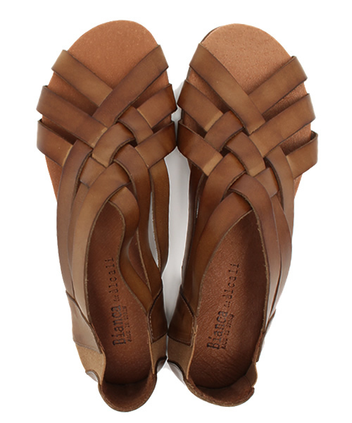 alcali（アルカリ）の「BIANCA×alcali 太メッシュサンダル（サンダル・レディース・ブラウン/ダークブラウン・3/4/2）」の8枚目の写真