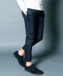 【Magine】WOOL TROPICAL STRETCH TAPERED CROPPED PANTS:ウール トロピカル ストレッチ テーパードクロップドパンツ