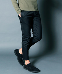 【Magine】WOOL TROPICAL STRETCH TAPERED CROPPED PANTS:ウール トロピカル ストレッチ テーパードクロップドパンツ