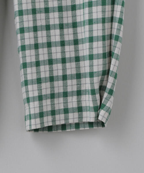 6（ロク）の「＜6(ROKU)＞CHECK PANTS/パンツ ο（その他パンツ・レディース・コバルトブルー/ベージュ・34/36/38）」の6枚目の写真