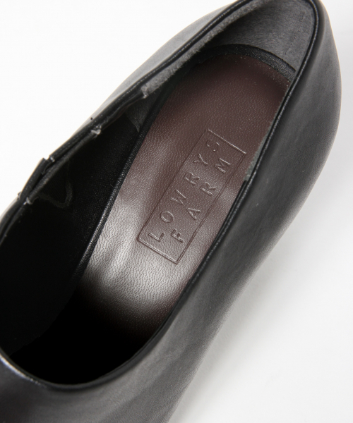 LOWRYS FARM(ローリーズファーム)の「ヒールブーティー 848416(ブーツ・レディース・ブラック/パイソン・MEDIUM/LARGE)」の12枚目の写真