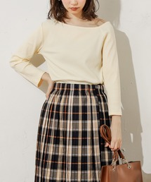 natural couture | 大人ワンショルリブTシャツ(Tシャツ/カットソー)