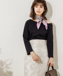 大人ワンショルリブTシャツ