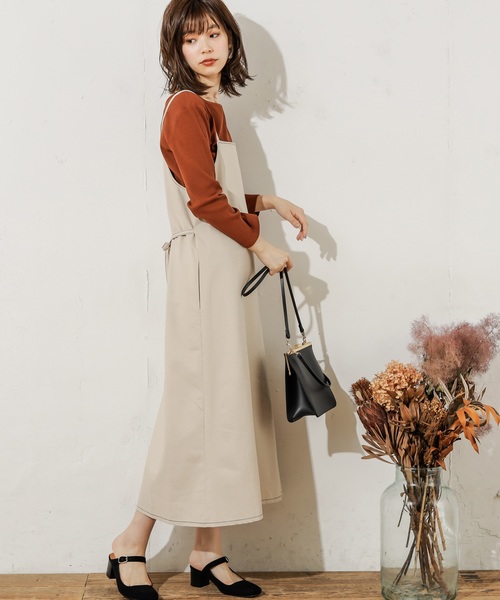 natural couture（ナチュラルクチュール）の「大人ワンショルリブTシャツ（Tシャツ/カットソー・レディース・ブラック/ブラウン/アイボリー/ホワイト系その他/ブラウン系その他/ピンク系その他・FREE）」の14枚目の写真