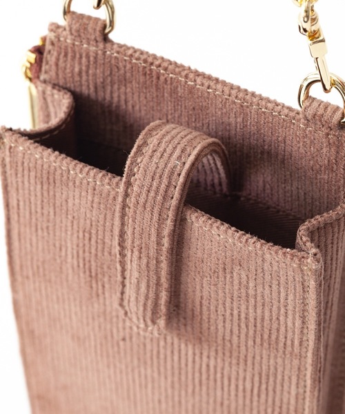 CONVERSE（コンバース）の「【CONVERSE】別注 Mobile Shoulder / モバイルショルダー（ショルダーバッグ・レディース・ブラウン/ベージュ/ライトベージュ/ブラック・フリー）」の11枚目の写真