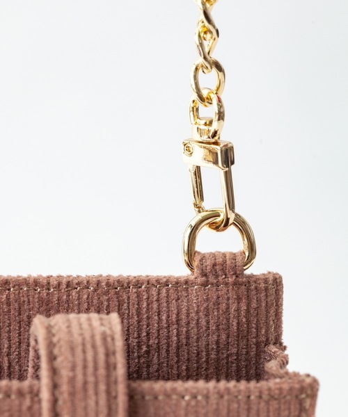 CONVERSE（コンバース）の「【CONVERSE】別注 Mobile Shoulder / モバイルショルダー（ショルダーバッグ・レディース・ブラウン/ベージュ/ライトベージュ/ブラック・フリー）」の12枚目の写真