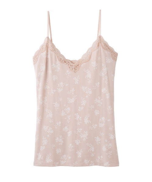 PEACH JOHN(ピーチジョン)の「【保湿加工の生地がフィット!抗菌防臭・消臭加工した汗取りパッド付き】It’sモイスティキャミ(インナーウェア/肌着・レディース・ブラック/オフホワイト/ピンク/グレー/ピンク系その他/チャコール/ブルー/スモークピンク/グレー系その他/ホワイト系その他2/ライトピンク/チャコールグレー/コーラルピンク/ホワイト×グレー/ブラック×ピンク/ダークグレー/ホワイト×ピンク/スミクロ/ヘザーチャコール/ライトグレー/ライトベージュ/チャコールグレー×ブラック/ダークネイビー・SMALL/MEDIUM/LARGE)」の16枚目の写真