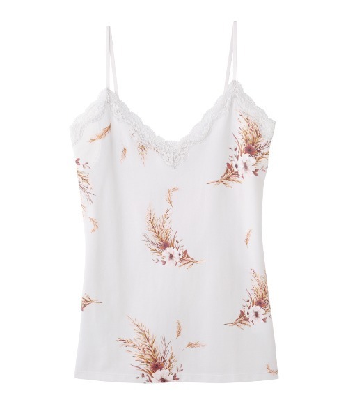 PEACH JOHN(ピーチジョン)の「【保湿加工の生地がフィット!抗菌防臭・消臭加工した汗取りパッド付き】It’sモイスティキャミ(インナーウェア/肌着・レディース・ブラック/オフホワイト/ピンク/グレー/ピンク系その他/チャコール/ブルー/スモークピンク/グレー系その他/ホワイト系その他2/ライトピンク/チャコールグレー/コーラルピンク/ホワイト×グレー/ブラック×ピンク/ダークグレー/ホワイト×ピンク/スミクロ/ヘザーチャコール/ライトグレー/ライトベージュ/チャコールグレー×ブラック/ダークネイビー・SMALL/MEDIUM/LARGE)」の10枚目の写真