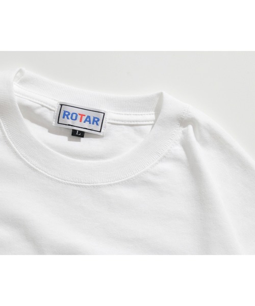 ROTAR(ローター)の「AnPin Rotar LS Tee ヘビーウエイト ワンポイント クルーネック Tシャツ(Tシャツ/カットソー・メンズ・ホワイト/ブラック/ネイビー・SMALL/MEDIUM/LARGE/X-LARGE)」の10枚目の写真