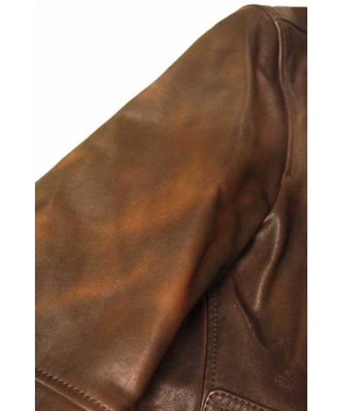 ブランド古着】ホースレザージャケット（ライダースジャケット