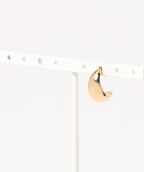 flower（フラワー）の「タイニーフープピアス（ピアス（片耳用）・レディース・シルバー/ゴールド・FREE）」の4枚目の写真