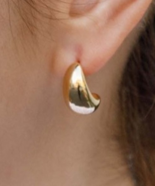 flower（フラワー）の「タイニーフープピアス（ピアス（片耳用）・レディース・シルバー/ゴールド・FREE）」の18枚目の写真