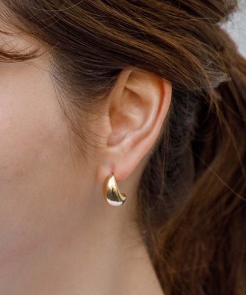 flower（フラワー）の「タイニーフープピアス（ピアス（片耳用）・レディース・シルバー/ゴールド・FREE）」の21枚目の写真