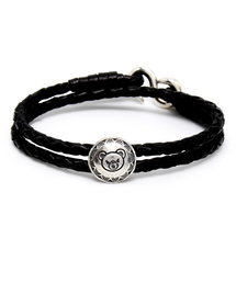 HYSTERIC GLAMOUR | LEATHER BRAID BEAR コンチョブレス(ブレスレット)