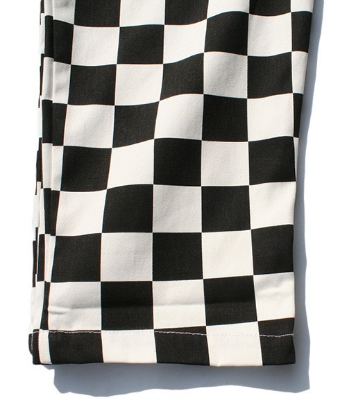 COOKMAN(クックマン)の「Cookman クックマン シェフパンツ イージーパンツ ワイドパンツ チェッカー(その他パンツ・メンズ・ブラック・MEDIUM/LARGE/SMALL/X-LARGE)」の3枚目の写真