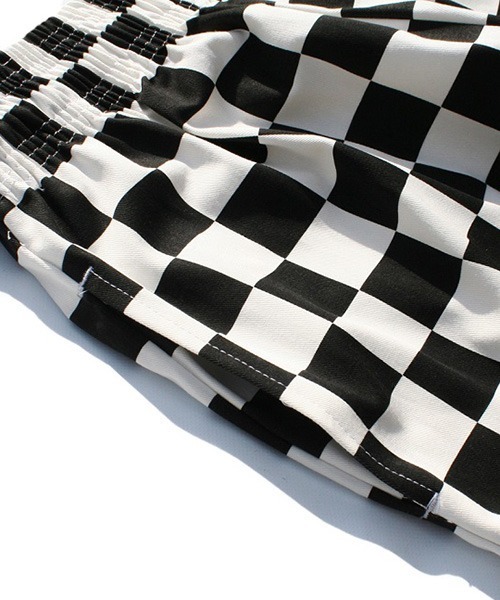 COOKMAN(クックマン)の「Cookman クックマン シェフパンツ イージーパンツ ワイドパンツ チェッカー(その他パンツ・メンズ・ブラック・MEDIUM/LARGE/SMALL/X-LARGE)」の9枚目の写真